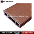 WPC co-extrusion composite decking floor tiles